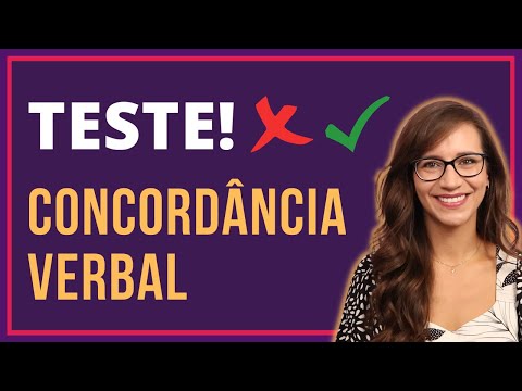 ❌ TESTE de CONCORDÂNCIA VERBAL! Você acerta TUDO? | Português com Letícia