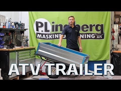 Släp med tipp - Liten