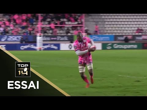 TOP 14 - Essai Sekou MACALOU (SFP) - Paris - Montpellier - J8 - Saison 2018/2019