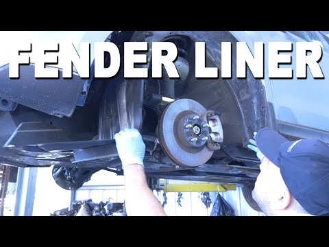 How To Remove a Fender Liner - 2015 Subaru Forester