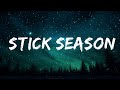 Noah Kahan - Stick Season (Lyrics)  [1 Hour Version]