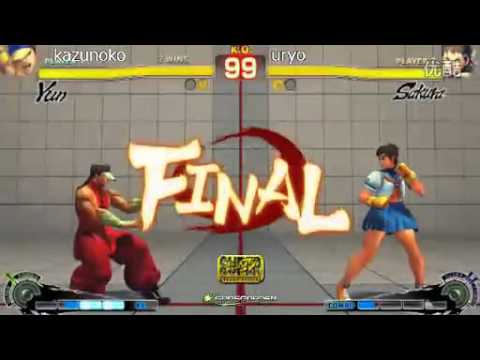 Kazunoko _Yun_ vs Uryo _Sakura_ - GodsGarden4