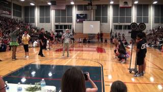 preview picture of video 'Junior Skit - Dublin High School Homecoming 2014 Skit Rally'