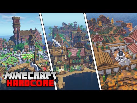 Minecraft Hardcore Let's Play - EPIC WORLD TOUR!!! - Episode 50
