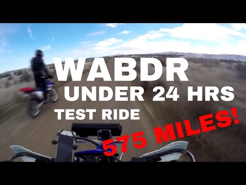 Washington Backcountry Discovery Route in less than 24 Hours - planning and testing