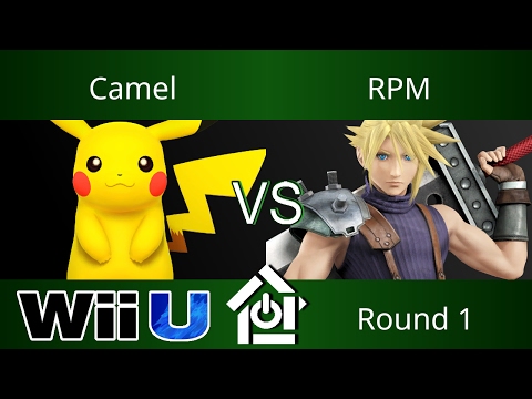 Typo House Macon 5/23/17 - Camel (Pikachu) vs RPM (Cloud) - Smash 4 Round 1