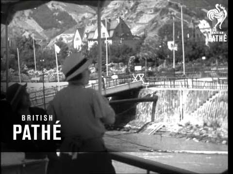 Up The Rhine By Boat (1933-1935)