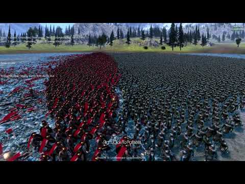 3,000 Spartans vs 20,000 Celtic Warriors Ultimate Epic Battle Simulator