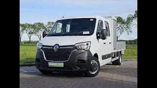 Renault MASTER 2.3 DUB.CAB Open-Laadbak flatbed truck < 3.5t | Image 4 - Autoline