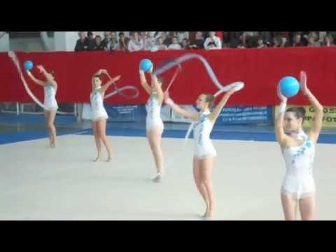 Trofeo Brozzi 2012 - Squadra 3 Palle e 2 Nastri: Alessia, Caterina, Margherita, Noemi, Teresa