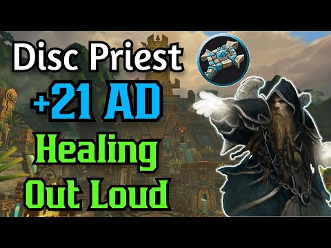 Disc Priest +21 Atal'Dazar [Live Commentary]