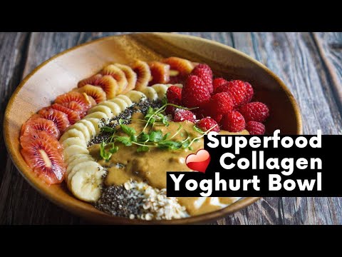 Recette Yaourt bowl fruits et collagène