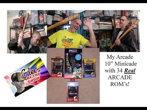 MyArcade is back with a 34 in1 MiniCade with DataEast ARCADE Roms!