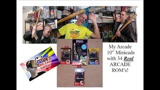 MyArcade is back with a 34 in1 MiniCade with DataEast ARCADE Roms!