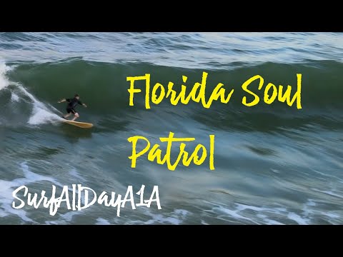 Florida Soul Patrol Reporting for Duty, Windy Wobbly Wonder of a Florida Evening @SurfAllDayA1A