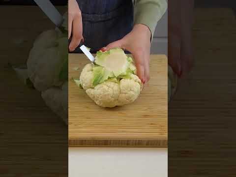 How to Cut Cauliflower Easily Into Florets