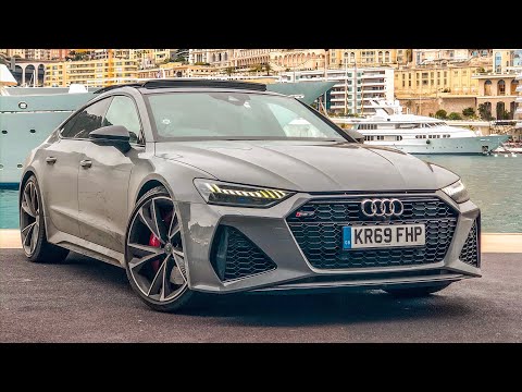 New 2020 Audi RS7 Sportback Drive: London To Monaco 🇲🇨 Audi RS7 vs Snow