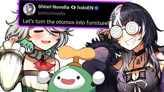 Cecilia & Shiori turned Otomos into Furnitures