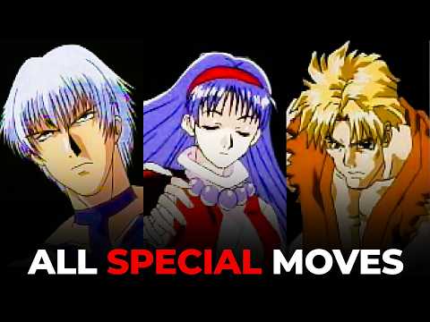 ALL SPECIAL MOVES TUTORIAL - The King of Fighters: Kyo (KOF KYO)