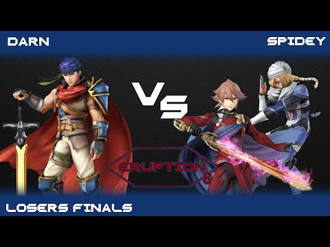 Eruption 8 Smash 4 - DARN(Ike) vs Spidey(Corrin/Sheik) - Losers Finals