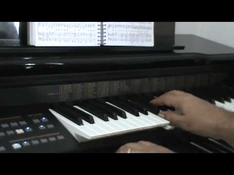 Orgão YX 400 Tokai organist  HINO HINARIO NOVO  Irmão  Luizinho 2013