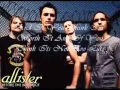 Allister - We Close Our Eyes (with lyrics)