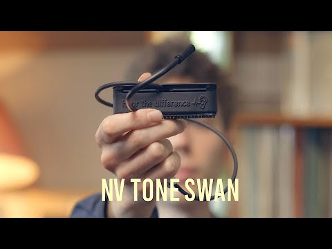 NV Tone Swan external Acoustic Guitar Pickup 2025 Black image 5