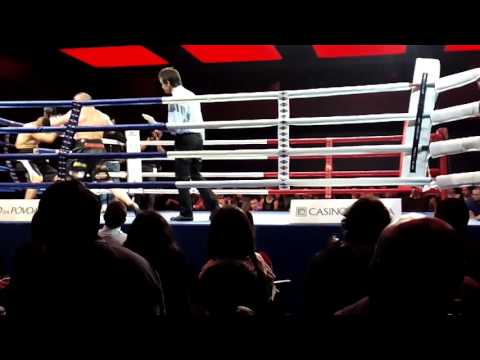 Boxe Bruno ITALIANO - Gala Casino da Povoa - BB Promotions - 2 Assalto