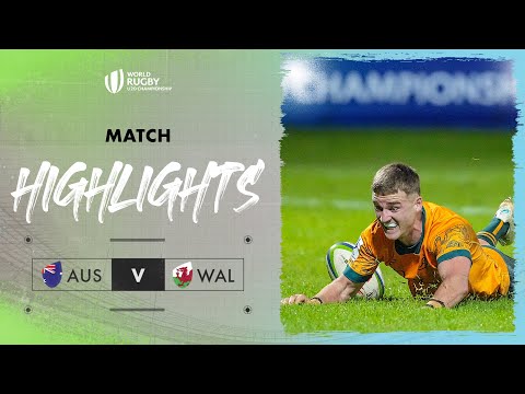 In FORM Australia | Australia v Wales | World Rugby U20 Championship 2024 | 5th Place Semi Final