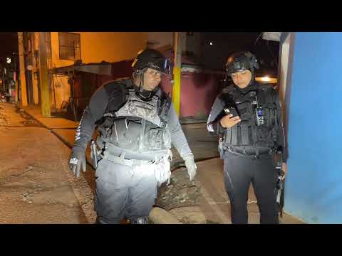 OPERATIVO  DE LA POLICIA EN SAN FRANCISCO DE MACORIS