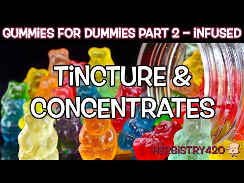 Gummies for Dummies Tincture Part 2 (How to Infuse Gummies Using Tincture and Concentrates)