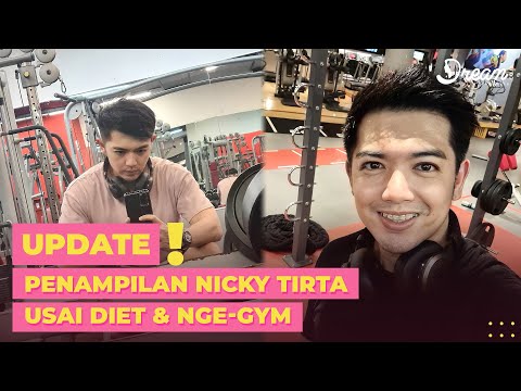Penampilan Nicky Tirta Usai Diet & Nge-gym