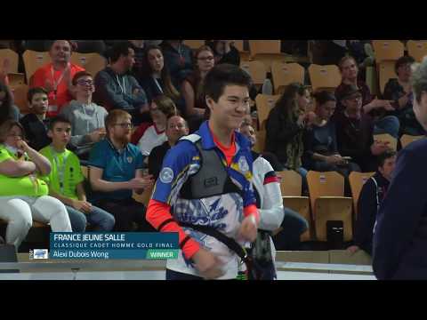 Dubois Wong (Compiègne) vs Lafont (Ruelle) - Or Cadets Hommes arc classique | Vendéspace 2019