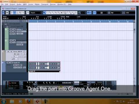 Cubase: Adding multiple samples to Groove Agent One at once