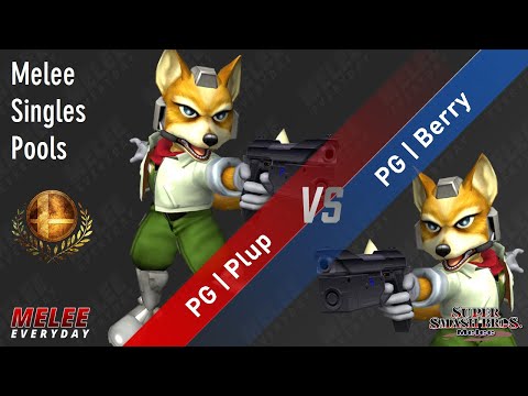 Aegis - PG | Plup (Fox) vs. PG | Berry (Fox) - SSBM - Singles Pools - Wave B