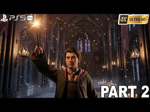 Hogwarts Legacy PS5 Pro Walkthrough Part 2 - Full Game 4K 60FPS No Commentary