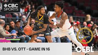 CEBL: Brampton Honey Badgers vs. Ottawa BlackJacks - Condensed full game | #CBCSports