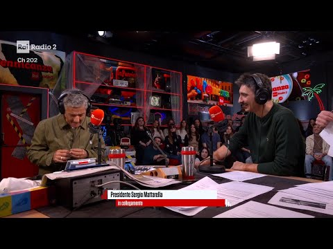 Fiorello chiama in diretta il Quirinale - La Pennicanza 20/11/2025