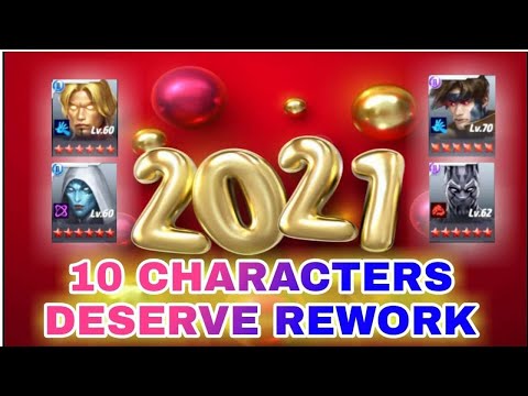 10 Characters Deserve Rework On 2021 - Marvel Future Fight