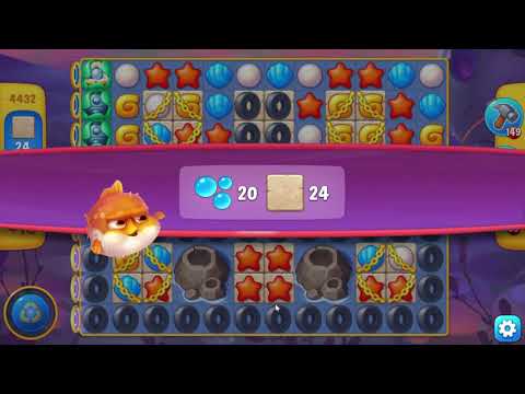 Fishdom 4432 Hard Level - NO BooSTERS