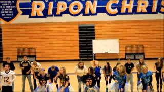 Ripon Christian Seniors Single lady + Gangnam style Flash mob