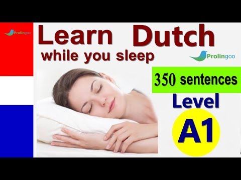 Learn Dutch While Sleeping | Learn ALL Basic Phrases level A1