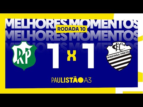 Melhores momentos de Rio Preto 1 x 1 Comercial - 10ª rodada do Paulistão A3