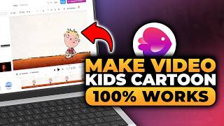 How To Make Video Kids Cartoon With Invideo (FAST & EASY) | 100% WORKS | NO Yapping, To The Point!