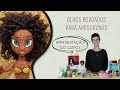 1 Apresentação Do Curso De Olhos Em Yarn Quilling Para Amigurumis Olhos Bordados