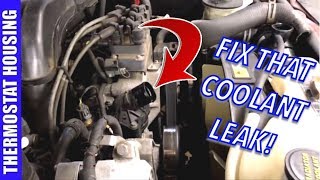 How To Replace 06-10 Ford Explorer Upper Thermostat Housing 4.0