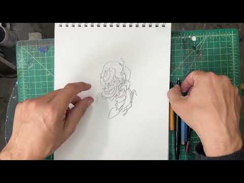 How to do automatic drawing? #Automatism