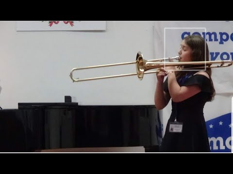 Mario Miladin: Andantino  / trombone: Jovana Vojinović