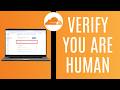 How To Fix Cloudflare Verify You Are Human Easy Guide
