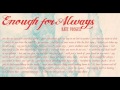 Kate Voegele - Enough For Always (acoustic cover)